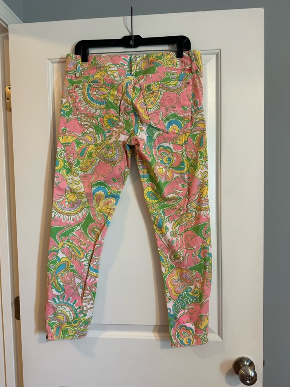 Lilly Pulitzer, Worth Skinny Jeans, Chin Chinn, 8 - Picture 4 of 7